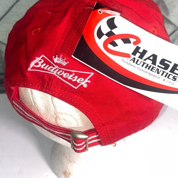 NWT Dale Jr. #8 Chase Authentic Red Adjustable Racing Cap‎ *DN3 - Picture 3 of 5